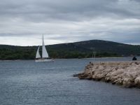 biograd na moru foto z promenády...